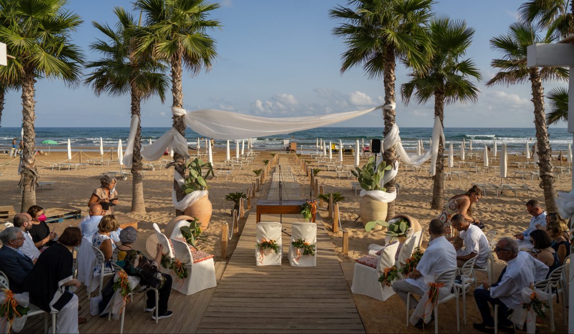 Il matrimonio in spiaggia di Giulia & Carlo 4 Settembre 2021